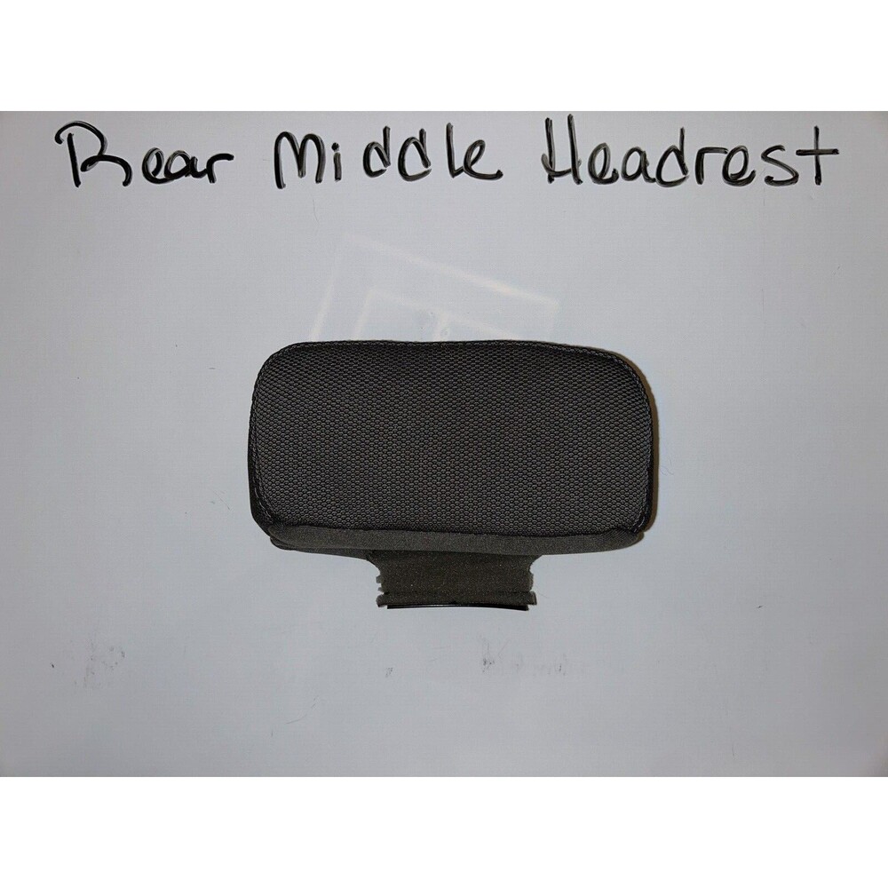 Rear Middle Headrest Skin OEM Gray Cloth for Ford Truck F250/F350 2017-2022